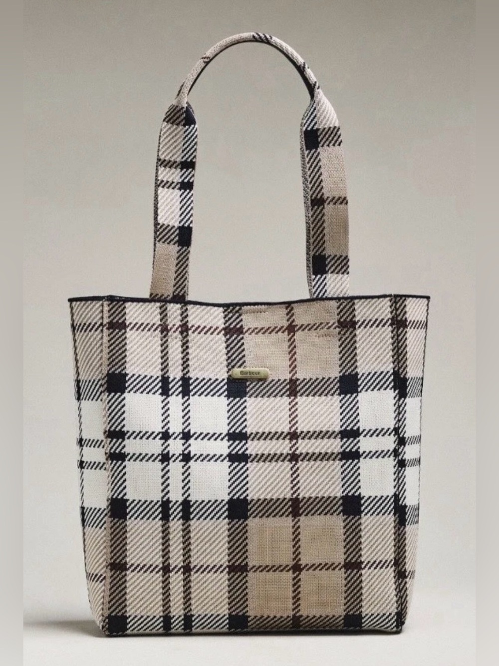 ▪️NWT Barbour Layla Tartan Tote Bag